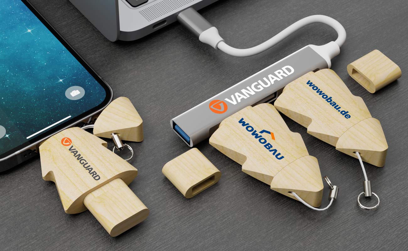 Tree Duo - USB Stick Promotie gallery thumbnail