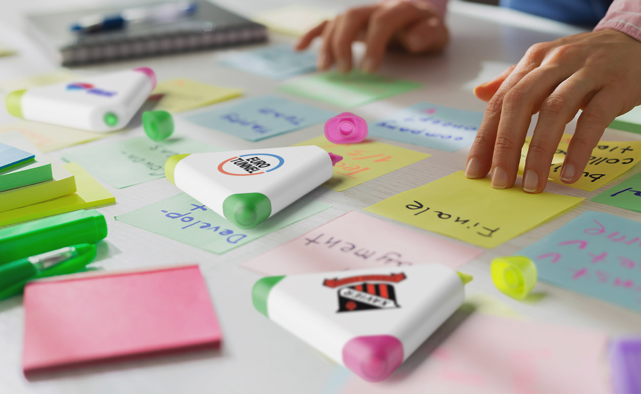 Triple - Pennen met logo gallery thumbnail