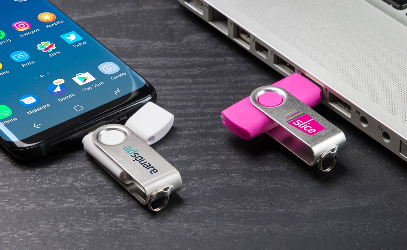 Twister Go - USB Bedrukken met USB-C gallery thumbnail
