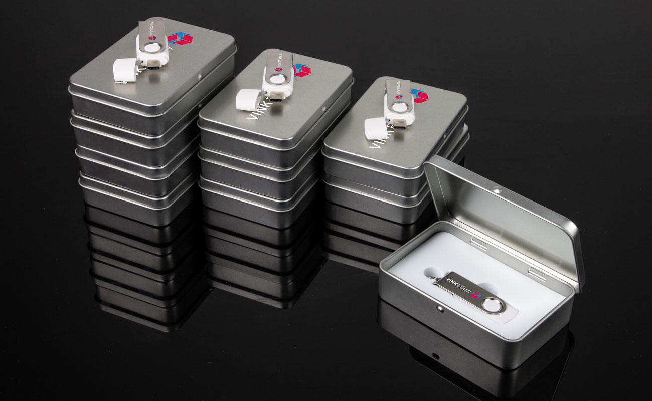 Twister Go - Bedrukte USB Sticks met USB-C gallery thumbnail