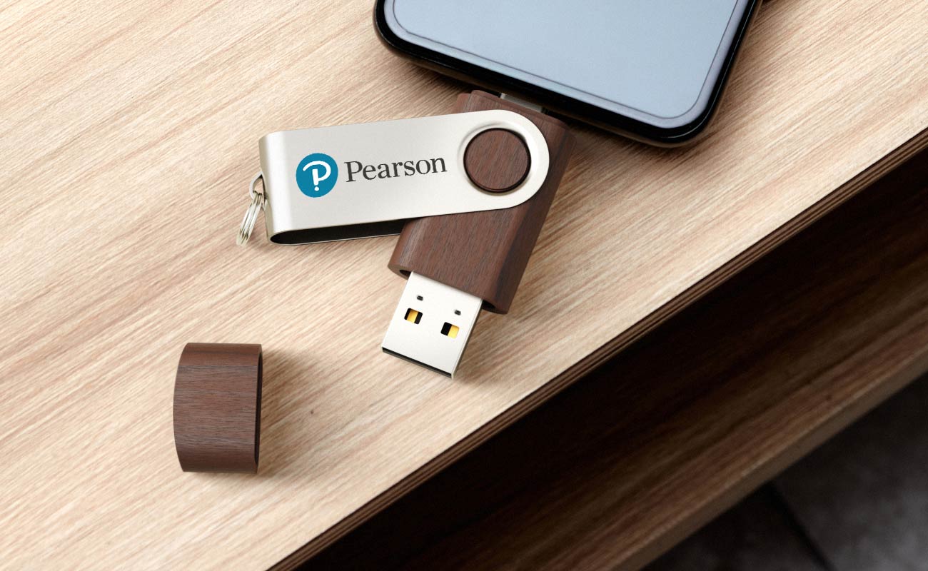 Twister Go Wood - USB Bedrukken met USB-C gallery thumbnail