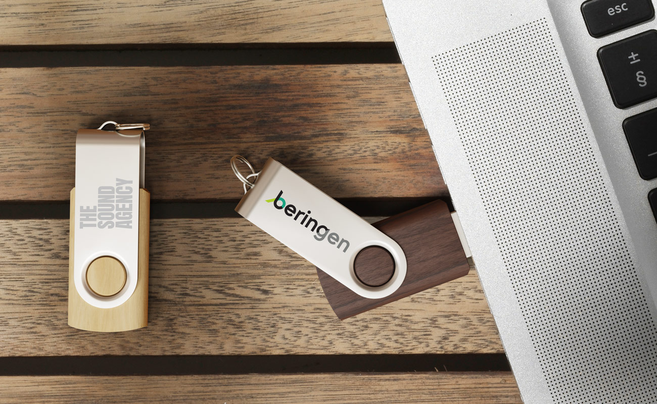 Twister Wood - Houten USB gallery thumbnail