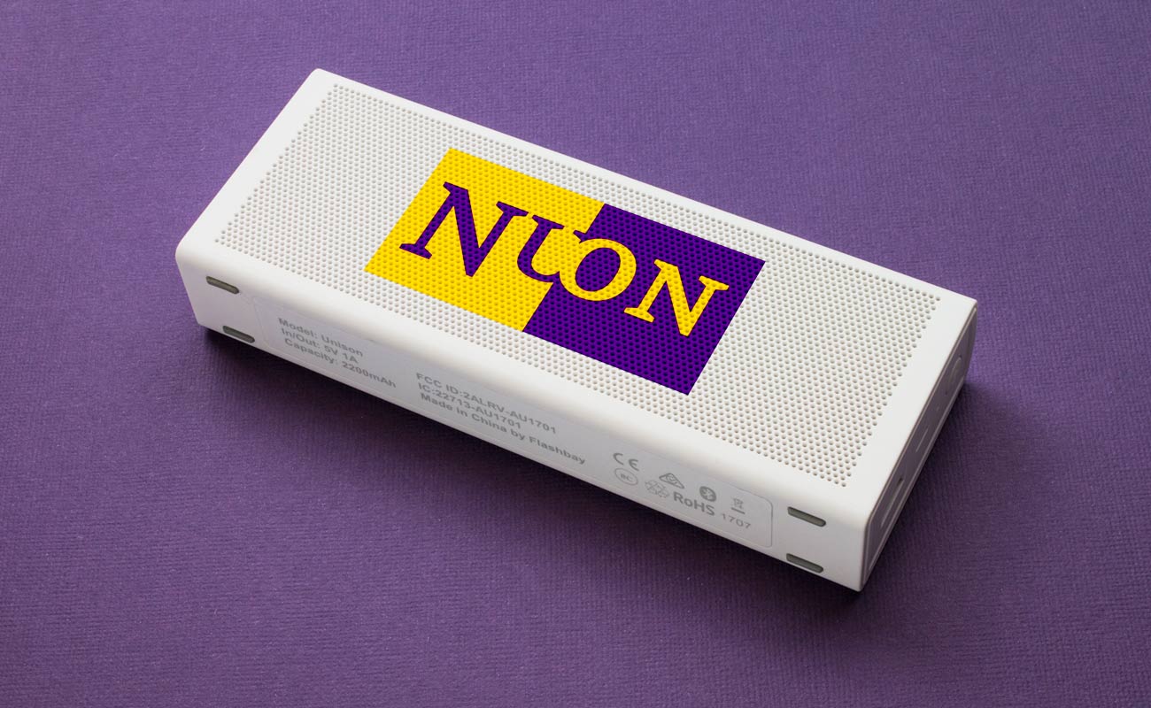 Unison - Luidspreker Met Bedrijfs Logo gallery thumbnail