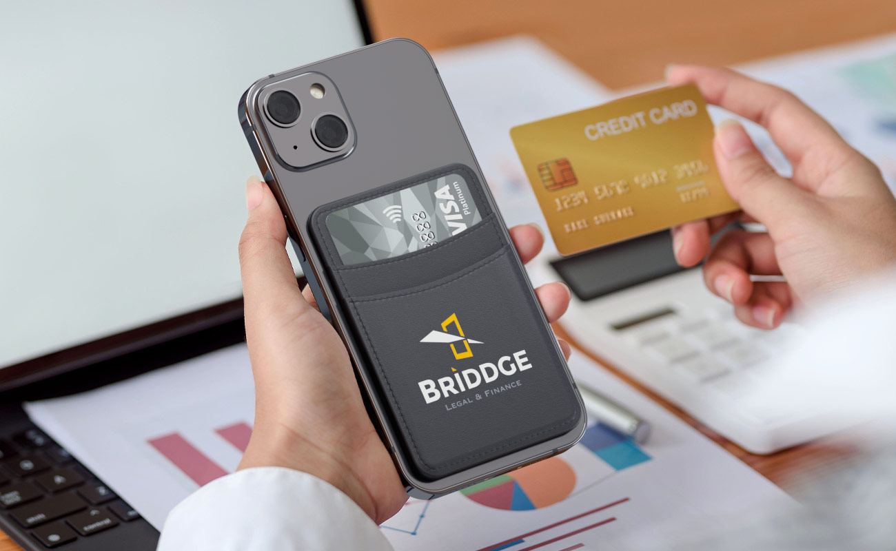 Vault - Bedrukte zelfklevende telefoon wallet gallery thumbnail