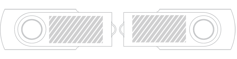 USB stick Zeefdruk USB stick Zeefdruk