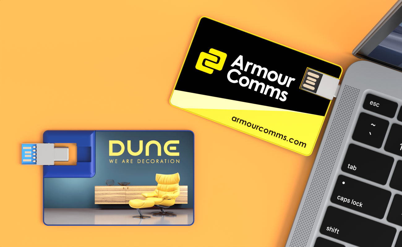 Wafer Duo - USB Kaart Visitekaartje gallery thumbnail