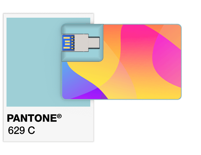 Pantone® Referentie USB kaart