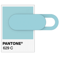 Pantone® Referentie webcam cover